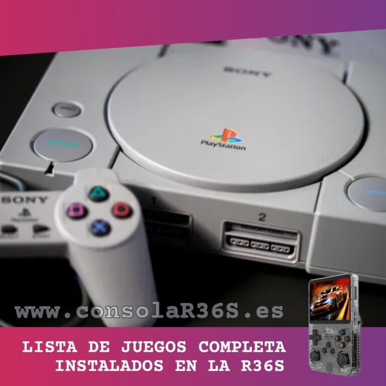 Lista de juegos de la PlayStation 1 instalados en la consola retro R36S (88 títulos) Lista de juegos de la PlayStation 1 instalados en la consola retro R36S (88 títulos)