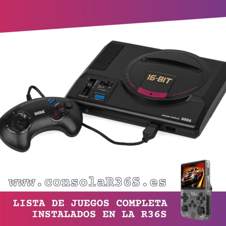 Lista de juegos de la Sega Genesis instalados en la consola retro R36S (894 títulos) Lista de juegos de la Sega Genesis instalados en la consola retro R36S (894 títulos)